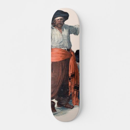 Pirate Skateboard (Voorkant)
