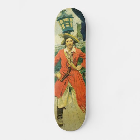 Pirate Skateboard (Voorkant)