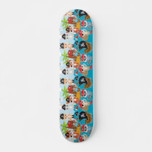 Pirate Skateboard van het dierlijk personeel
