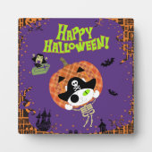 Pirate skelet kat fotoplaat (Voorkant)