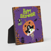 Pirate skelet kat fotoplaat (Voorkant)