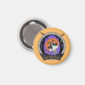 Pirate skelet kat magneet (Voorkant / Achterkant)