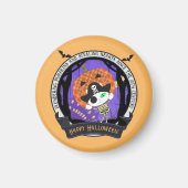 Pirate skelet kat magneet (Voorkant)