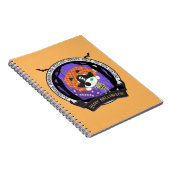 Pirate skelet kat notitieboek (Rechterzijde)