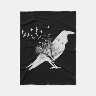 Pirate Skeleton Dinosaur T Rex Funny Tyrannosaurus Fleece Deken