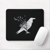 Pirate Skeleton Dinosaur T Rex Funny Tyrannosaurus Muismat (Met muis)