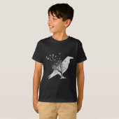 Pirate Skeleton Dinosaur T Rex Funny Tyrannosaurus T-shirt (Voorkant volledig)