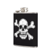 Pirate skeleton Flag Heupfles (Links)