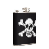 Pirate skeleton Flag Heupfles (Rechts)