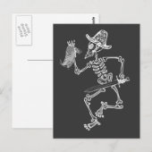 Pirate Skeleton Map t Briefkaart (Voorkant / Achterkant)