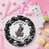 Pirate SkELETON Papier Borden Papieren Bordje (Feest)