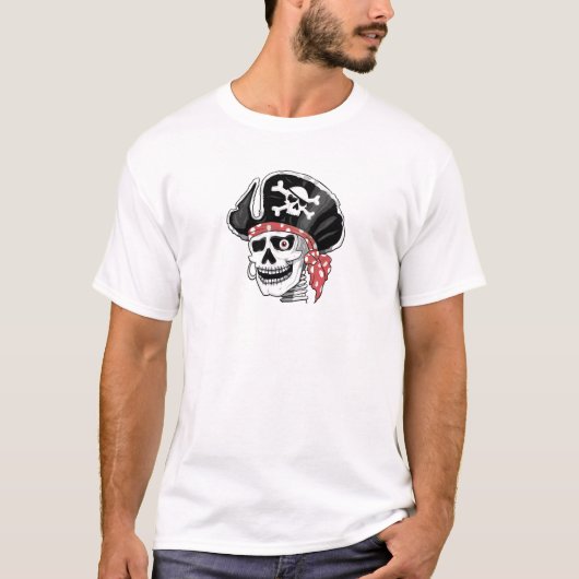 Pirate Skeleton Shirt (Voorkant)