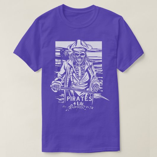 Pirate Skeleton T-shirt (Design voorkant)