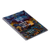 Pirate Skeleton Treasure under the Zee Comic Art Notitieboek (Rechterzijde)