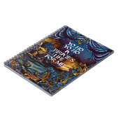 Pirate Skeleton Treasure under the Zee Comic Art Notitieboek (Linkerzijde)