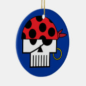 Pirate Skulicon Ornament (Rechts)