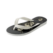 Pirate (Skull) - Aangepaste Teenslippers, Kinderen Kinder Teenslippers (Schuin)