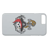 Pirate Skull Anchor Case-Mate iPhone Case (Achterkant (Horizontaal))