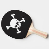 Pirate, Skull and Crossbones Tafeltennisbatje (Zijkant)
