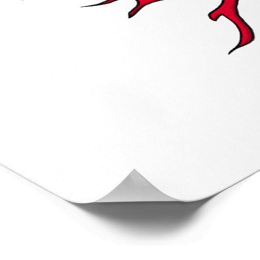 Pirate Skull Bandana Poster (Hoek)