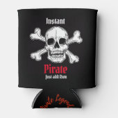 Pirate Skull Blikjeskoeler (Voorkant)