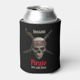 Pirate Skull Blikjeskoeler