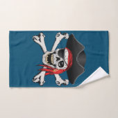 Pirate Skull Bluetooth-luidspreker Bad Handdoek (Handdoek)