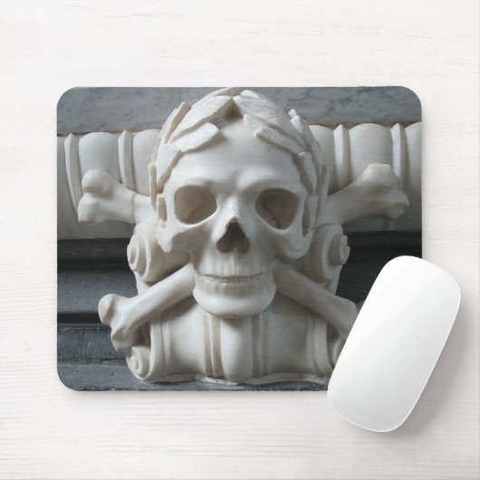 Pirate Skull & Botten Mousepad Muismat (Met muis)