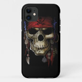 Pirate Skull Case-Mate iPhone Case (Achterkant)