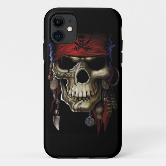 Pirate Skull Case-Mate iPhone Case (Achterkant)