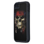 Pirate Skull Case-Mate iPhone Case (Achterkant Links)