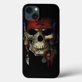 Pirate Skull Case-Mate iPhone Case (Achterkant)
