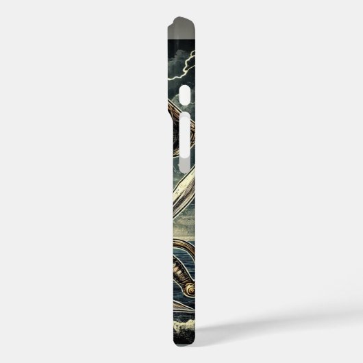 Pirate Skull Case-Mate iPhone Case (Achterkant / Links)