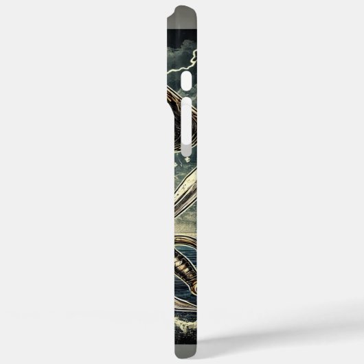 Pirate Skull Case-Mate iPhone Case (Achterkant / Links)