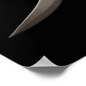 Pirate Skull Compass Roos Poster (Hoek)