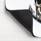 Pirate Skull Cross Botten Anchor Muismat (Hoek)