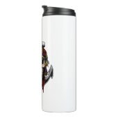 Pirate Skull Cross Botten Anchor Thermosbeker (Geroteerd rechts)