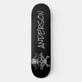 Pirate Skull & Cross-Botten op maat Persoonlijk Skateboard (Voorkant)