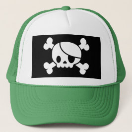 Pirate Skull & Crossbones Trucker Hat Pet