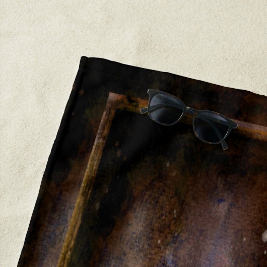 Pirate Skull Crossed Swords - add Jouw naam - Strandlaken (In situ)