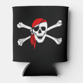 Pirate Skull Custom Koelbox Blikjeskoeler (Voorkant)