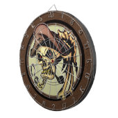 Pirate Skull Dartboard Dartbord (Voorkant Rechts)