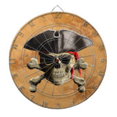 Pirate Skull Dartbord (Voorkant)