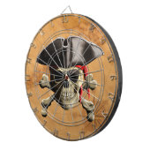 Pirate Skull Dartbord (Voorkant Rechts)
