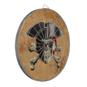 Pirate Skull Dartbord (Voorkant Links)