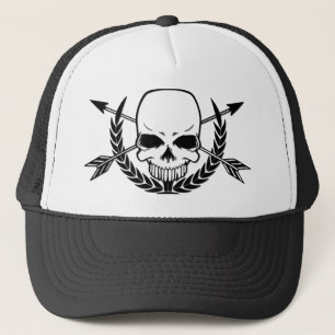 Pirate: Skull en Arrow Crossbones Trucker Pet