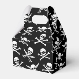 Pirate Skull en botten Bedankdoosjes