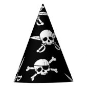 Pirate Skull en botten Feesthoedjes (Voorkant)