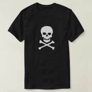 Pirate Skull en Botten T-shirt