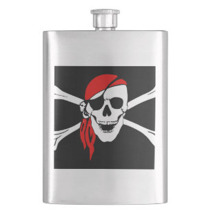 Pirate Skull en cross botten Flacon